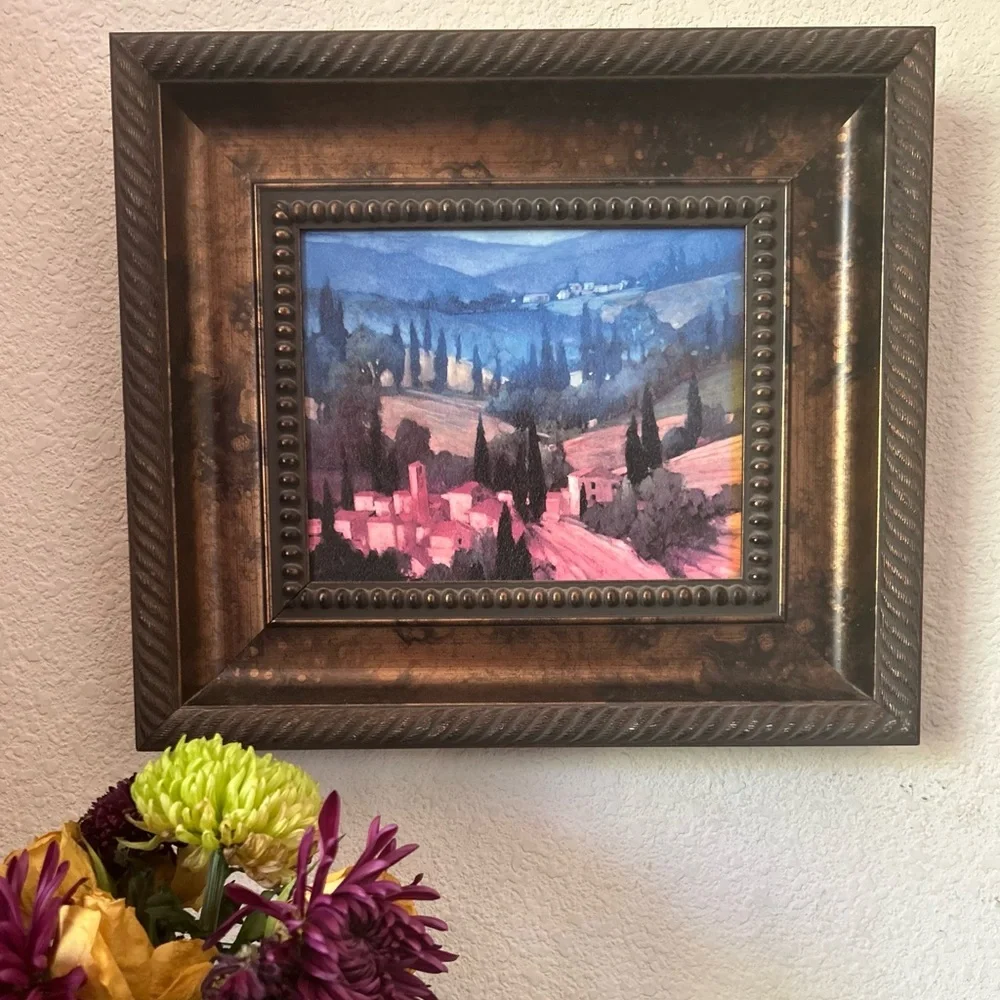 Philip Craig Tuscan Valley Framed Art